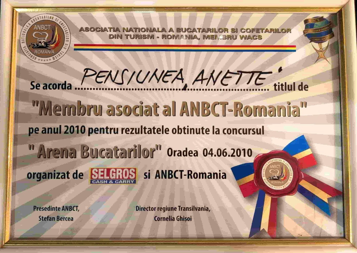Diploma ANBCT 2010 Diploma ANBCT 2010