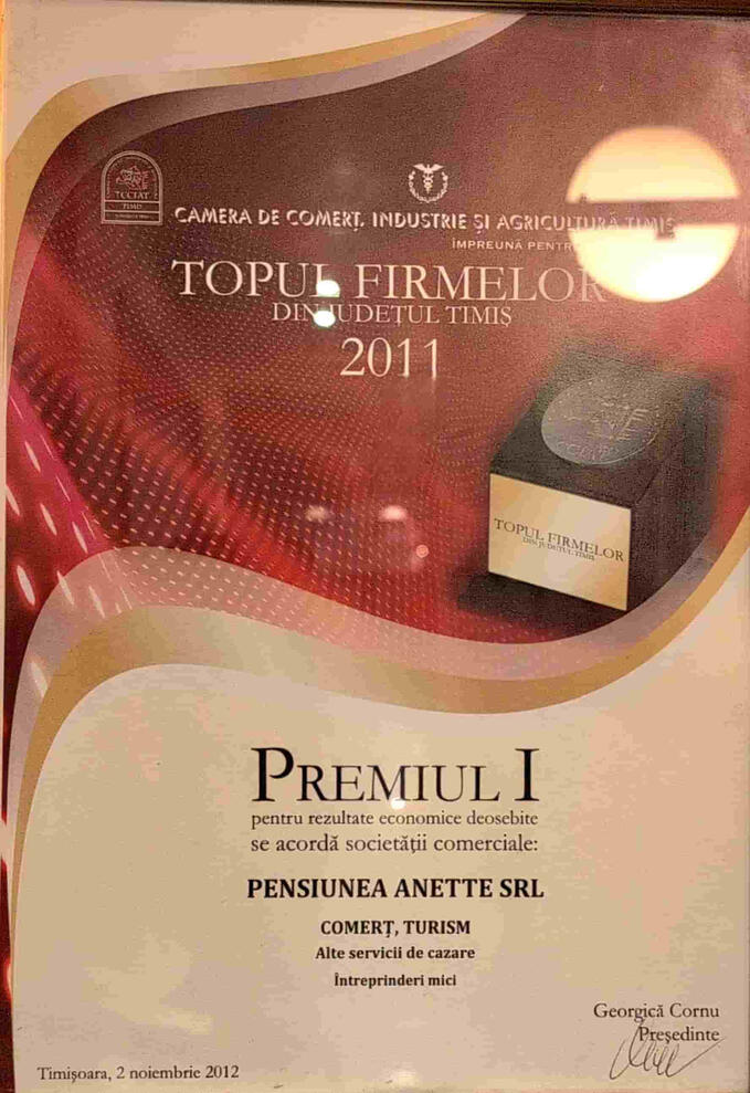Topul Firmelor 2011 - locul 1